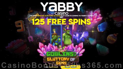 yabby casino free spins|125 FREE SPINS .